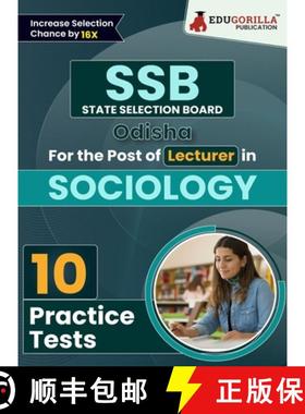 【3-4周达】SSB Odisha Lecturer Sociology Exam Book 2023 (English Edition) State Selection Board 10 Pr... [9789355569042]