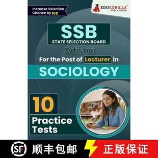 【3-4周达】SSB Odisha Lecturer Sociology Exam Book 2023 (English Edition) State Selection Board 10 Pr... [9789355569042]