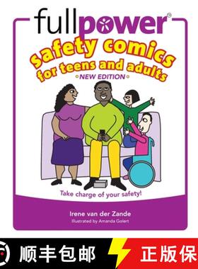 【3-4周达】Fullpower Safety Comics For Teens and Adults [9781088259894]