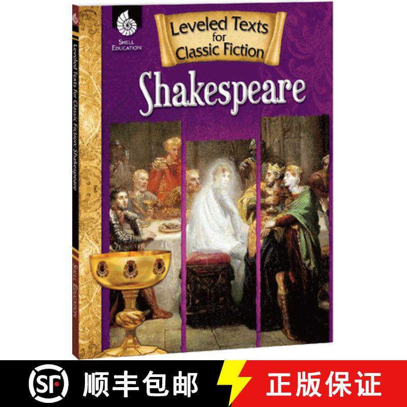 【3-4周达】Leveled Texts for Classic Fiction: Shakespeare: Shakespeare [With CDROM] [9781425809829]