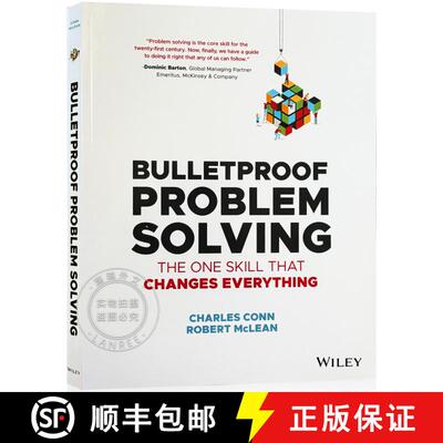 现货 所有问题七步解决 Bulletproof Problem Solving: The One Skill That Changes Everything [Wiley经管] [9781119553021]