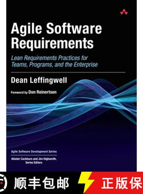 【3-4周达】Agile Software Requirements: Lean Requirements Practices for Teams, Programs, and the Ente... [9780321635846]