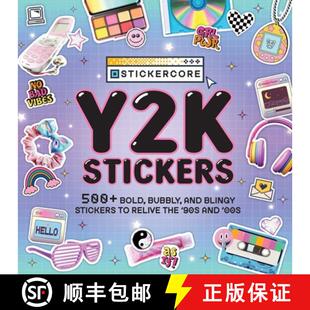 the 4周达 500 Stickers Bubbly Relive 90s Y2K Blingy and 9781507223994 00s Bold