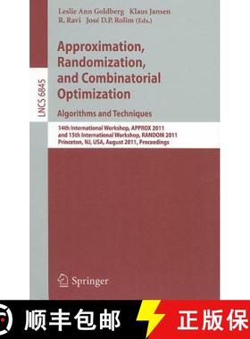 【3-4周达】Approximation, Randomization, and Combinatorial Optimization: Algorithms and Techniques: 1... [9783642229343]