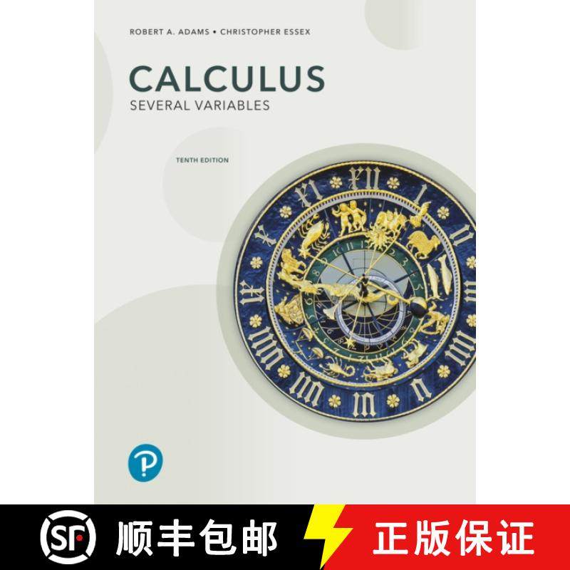 【3-4周达】CALCULUS: SEVERAL VARIABLES, 10th edition [9780135756928]
