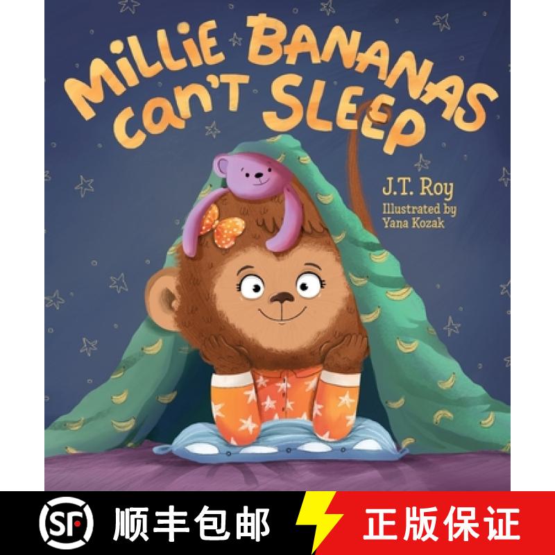 【3-4周达】Millie Bananas Can't Sleep [9781963569872]