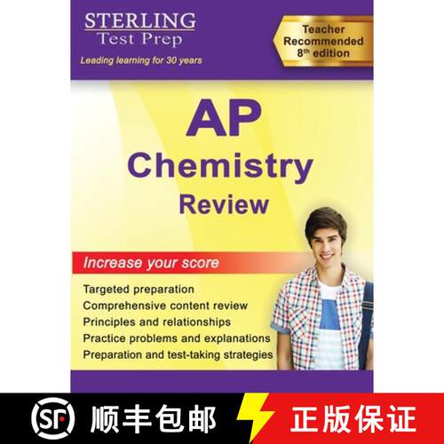【3-4周达】AP Chemistry Review: Complete Content Review [9781954725911]