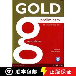 with 9781292124933 4周达 Pack ROM Coursebook Preliminary Gold