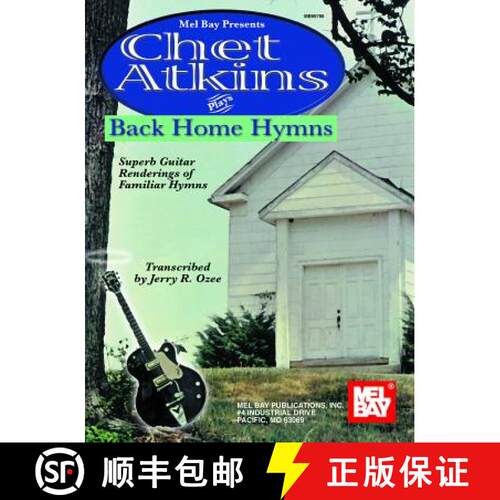 【3-4周达】Chet Atkins Plays Back Home Hymns [9780786626014]