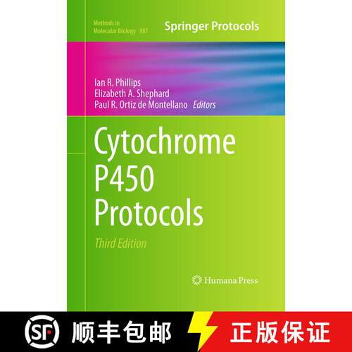 【3-4周达】Cytochrome P450 Protocols (Softcover reprint of the original 3rd ed. 2013) [9781493962693]