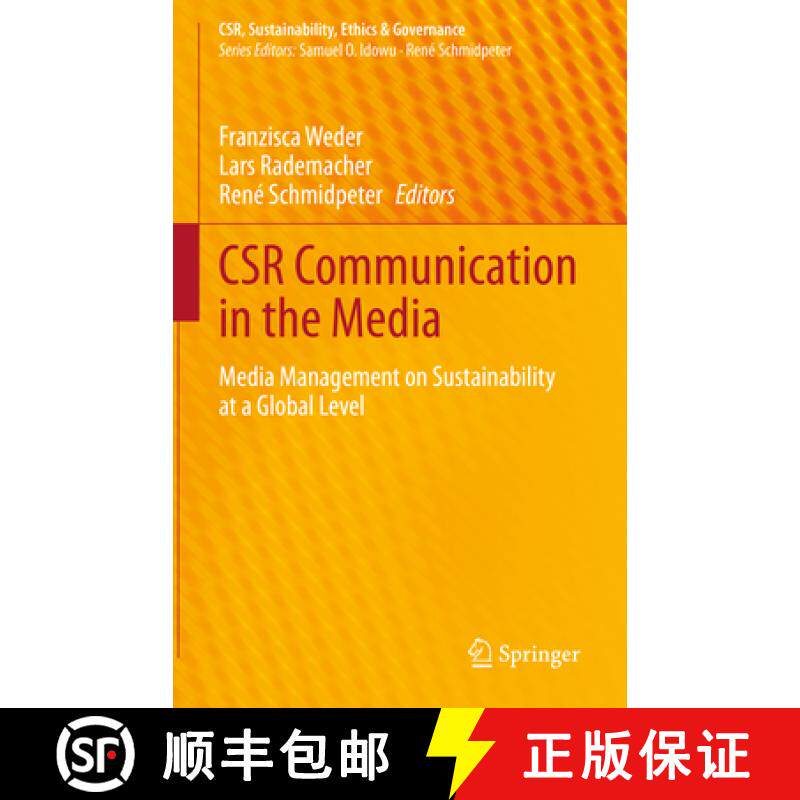 【3-4周达】CSR Communication in the Media : Media Management on Sustainability at a Global Level [9783031189753]