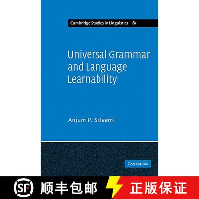 【3-4周达】Universal Grammar and Language Learnability: - Universal Grammar and Language Learnability [9780521109178]