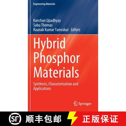 【3-4周达】Hybrid Phosphor Materials : Synthesis, Characterization and Applications [9783030905057]