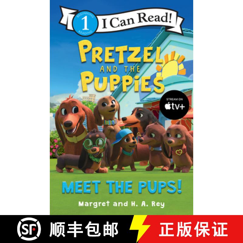 【3-4周达】Pretzel and the Puppies: Meet the Pups! [9780358683612]