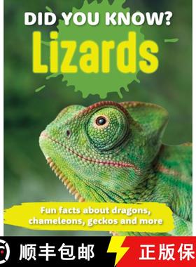 预订 Did You Know? Lizards : Fun facts and figures about dragons, chameleons, geckos and more [9781921073885]