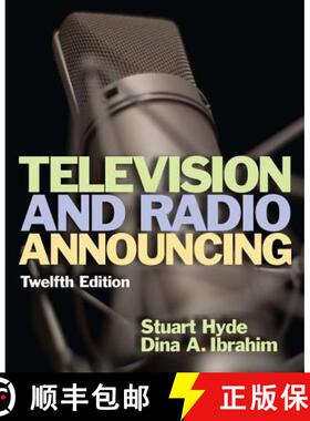 【3-4周达】TV AND RADIO ANNOUNCING 12E (HYDE/I [9780205901371]