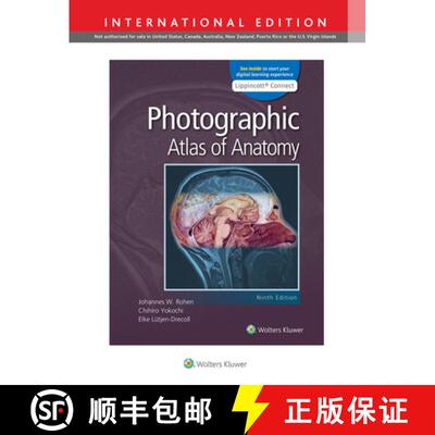 【3-4周达】Photographic Atlas of Anatomy 9e Lippincott Connect International Edition Print Book and D... [9781975229931]