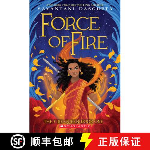 【3-4周达】Force of Fire (the Fire Queen #1) [9781338636659]