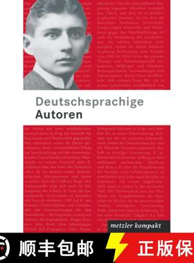 【3-4周达】Deutschsprachige Autoren: Metzler Kompakt [9783476020277]