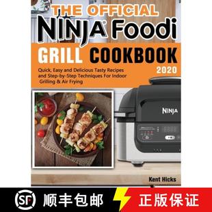 Cookbook Delicious 2020 Quick Official Foodi 9781649841100 Recipes ... The Ninja Grill and Easy Tasty 4周达