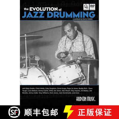 【3-4周达】The Evolution of Jazz Drumming: A Workbook for Applied Drumset Students [With CD (Audio) a... [9781617742736]