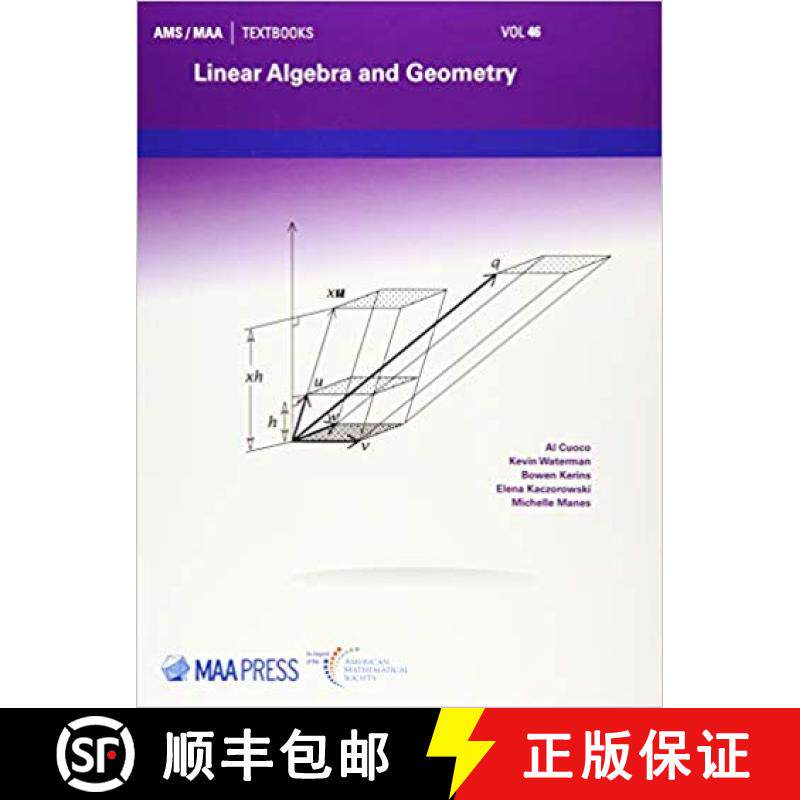 【3-4周达】Linear Algebra and Geometry [9781470443504]