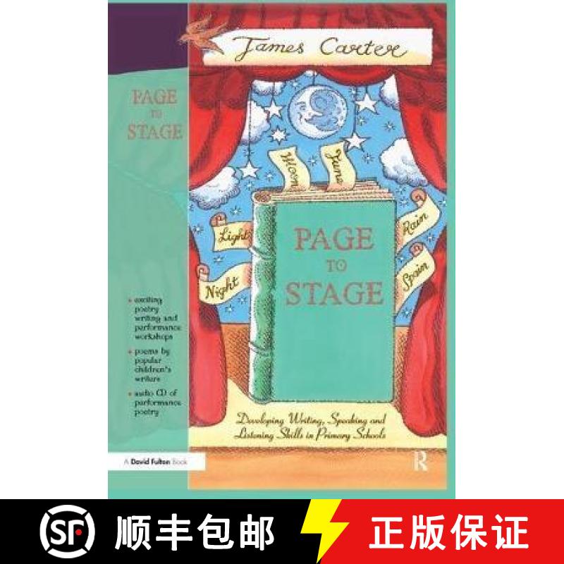 【3-4周达】Page to Stage : Developing Writing, Speaking And Listening Skills in Primary Schools [9781138147232]