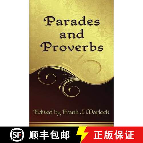 【3-4周达】Parades and Proverbs: Eight Plays [9781479401017]