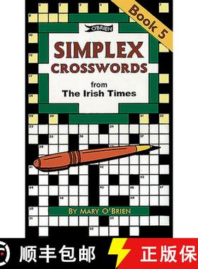 【3-4周达】Simplex Crosswords Book 5: From the Irish Times [9780862785659]