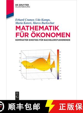 预订 Mathematik für Ökonomen：Kompakter Einstieg für Bachelorstudierende [9783110425819]