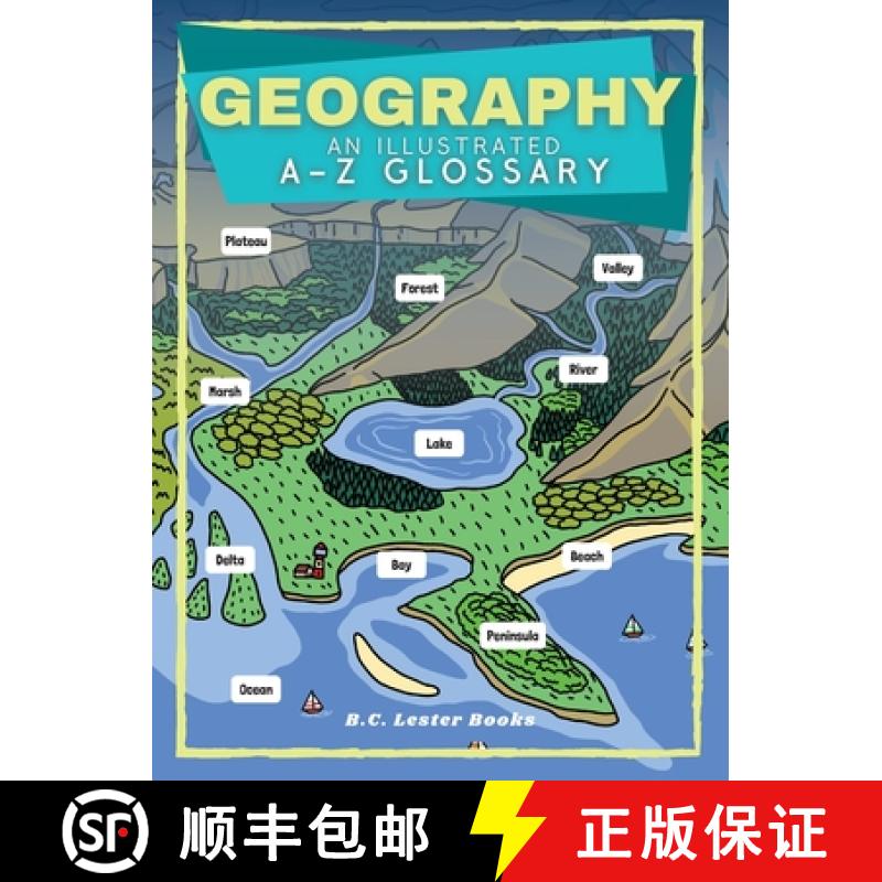 【2-3周达】Geography: An Illustrated A-Z Glossary [9781913668501]