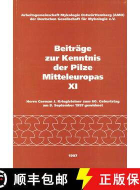 预订 Beiträge zur Kenntnis de Pilze Mitteleuropas, Band 11 [9783927654594]