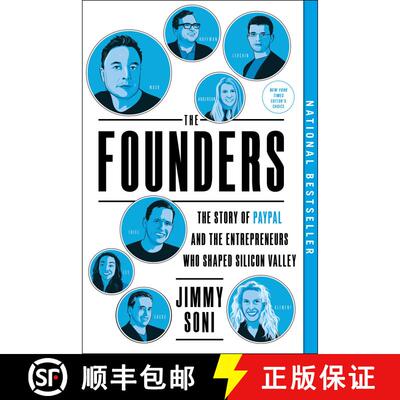 【3-4周达】The Founders: The Story of Paypal and the Entrepreneurs Who Shaped Silicon Valley [9781501197246]