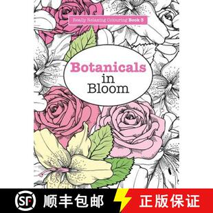 RELAXING Botanicals Really Floral 9781908707468 Fun Colouring 4周达 Bloom Book Adventure