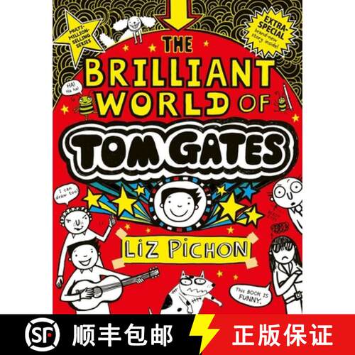 【3-4周达】The Brilliant World of Tom Gates [9780702348839]