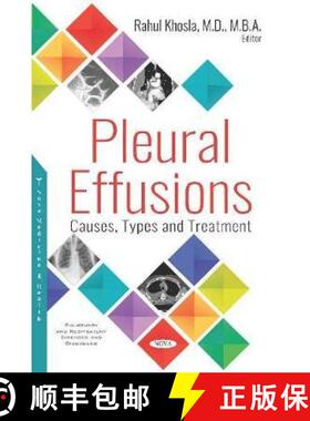 【3-4周达】Pleural Effusions: Causes, Types and Treatment [9781536146837]
