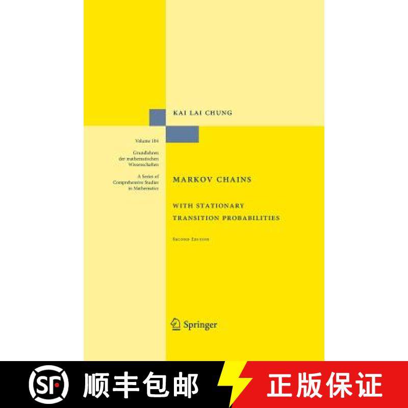 【3-4周达】Markov Chains: With Stationary Transition Probabilities [9783642620171]