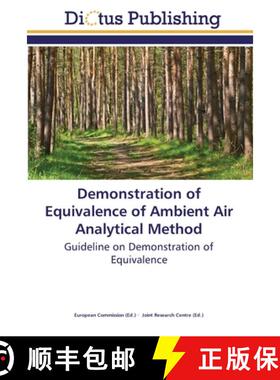 预订 Demonstration of Equivalence of Ambient Air Analytical Method [9783845455143]