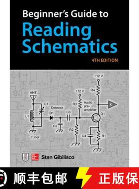 【3-4周达】Beginner's Guide to Reading Schematics, Fourth Edition [9781260031102]