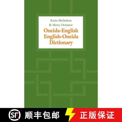 【3-4周达】精装 Oneida-English/English-Oneida Dictionary [9780802035905]