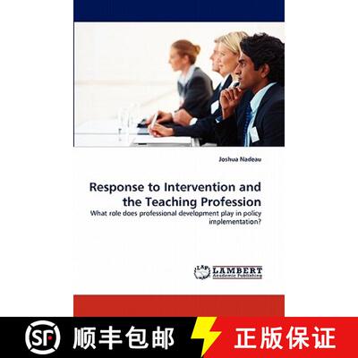 预订 Response to Intervention and the Teaching Profession [9783844320497]