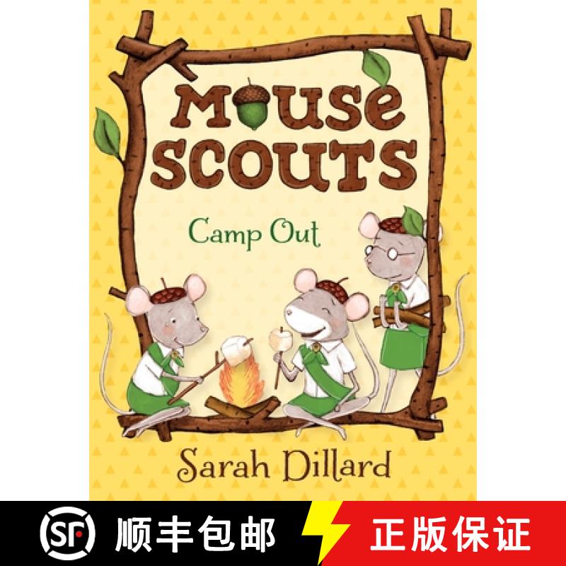 【3-4周达】Mouse Scouts: Camp Out: Camp Out [9780385756082]