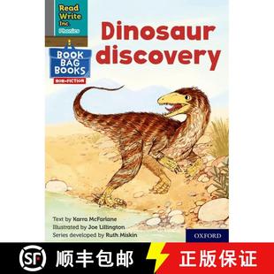 【3-4周达】Read Write Inc. Phonics: Dinosaur discovery (Grey Set 7 NF Book Bag Book 12) [9781382001014]
