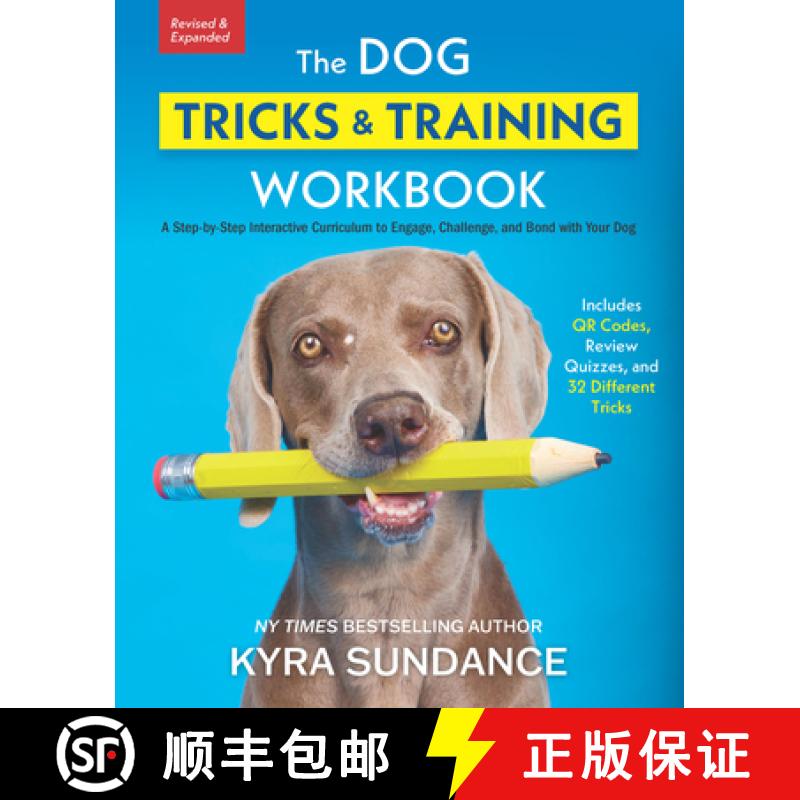 【3-4周达】The Dog Tricks and Training Workbook, Revised and Expanded: A Step-By-Step Interactive Cur... [9780760393673]