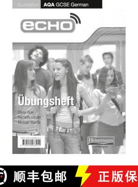 【3-4周达】Echo AQA GCSE German Foundation Workbook 8 Pack: - Workbook [9780435720360]