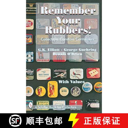 【3-4周达】精装 Remember Your Rubbers!: Collectible Condom Containers: Collectible Condom Containers [9780764304149]