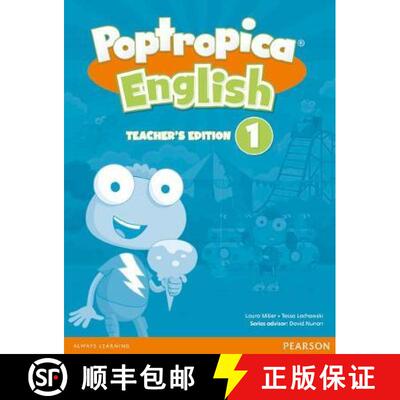 【3-4周达】Poptropica English American Edition 1 Teacher's Book and PEP Access Card Pack [9781292275529]