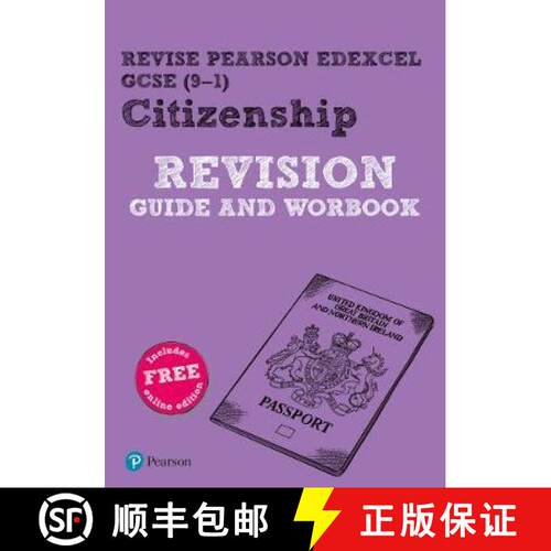 【3-4周达】精装 Pearson REVISE Edexcel GCSE (9-1) Citizenship Revision Guide and Workbook: For 2024 a... [9781292268163]