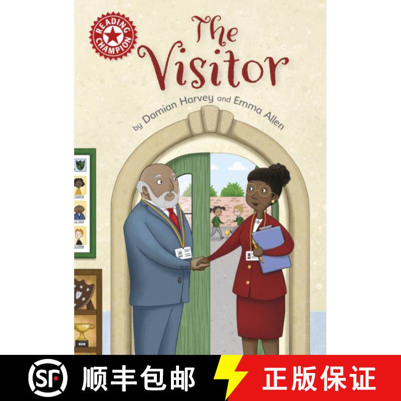 【3-4周达】Reading Champion: The Visitor: Independent Reading Red 2 [9781445176277]