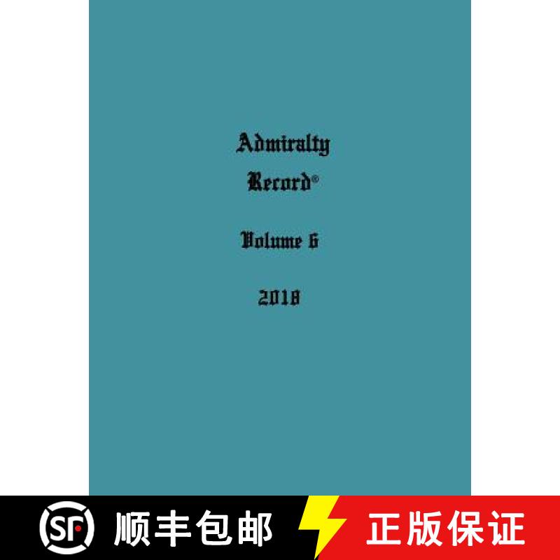 【3-4周达】Admiralty Record(R) Volume 6 (2018) [9781733779005]